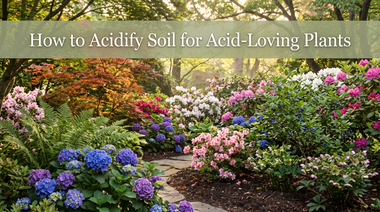 How To Acidify Soil for Acid-Loving Plants