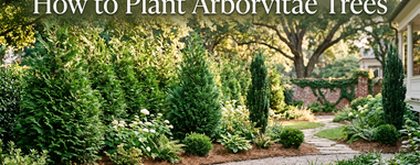 How to Plant Arborvitae Trees
