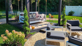 How To Create A European-Inspired Outdoor Oasis This Fall