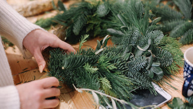 Using And Preserving Live Garland & Wreaths