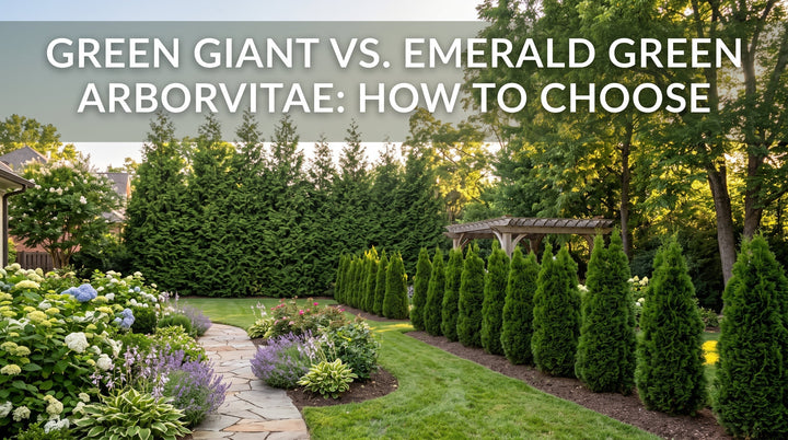 Green Giant vs. Emerald Green Arborvitae: How to Choose