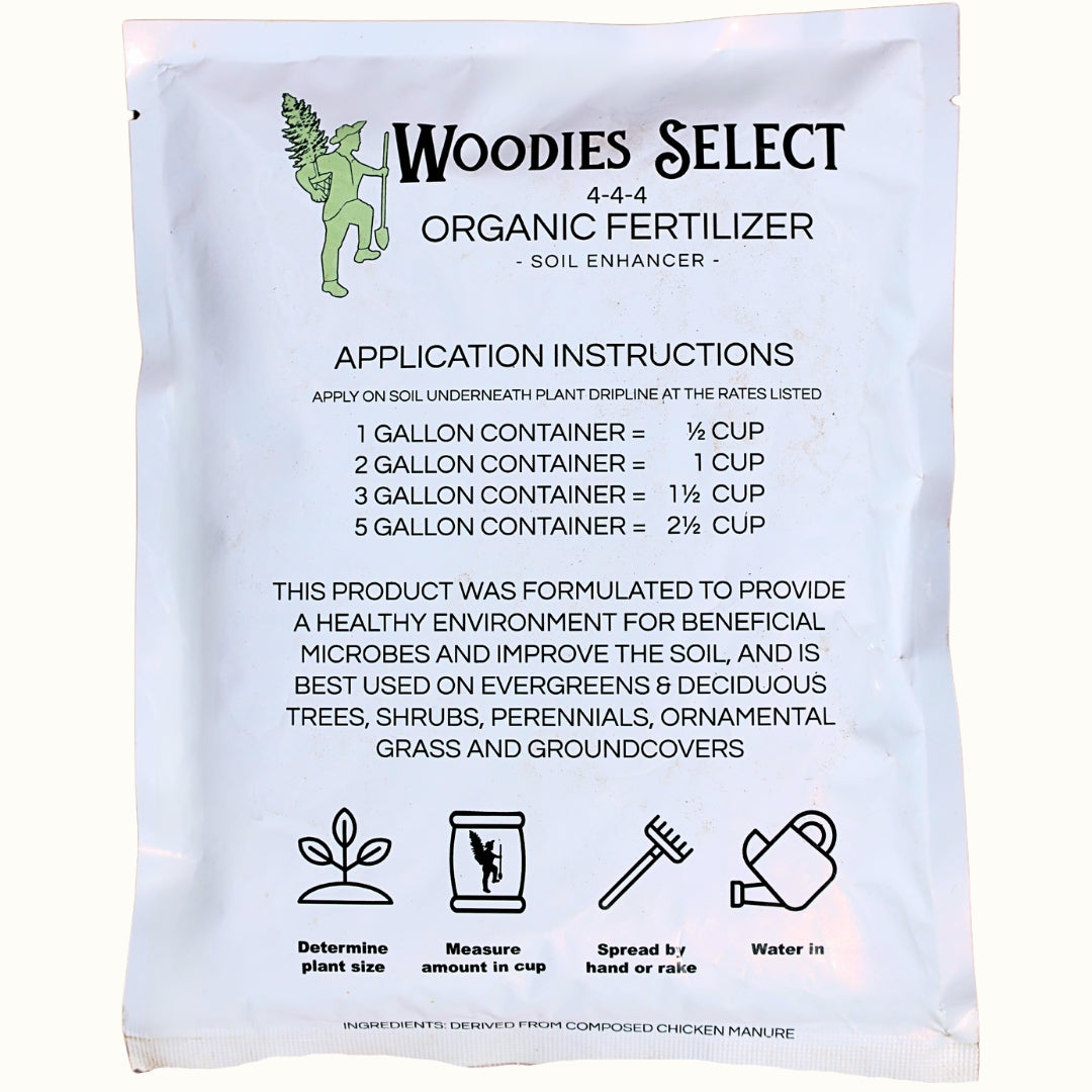 Woodie's Select Organic Fertilizer for Sale Online Garden Goods Direct