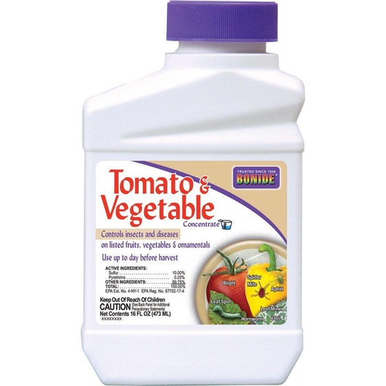 Three in one disease and insect control for bonide tomato and vegetable