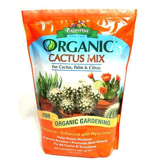 Espoma organic mix for any cactus, palm and citrus