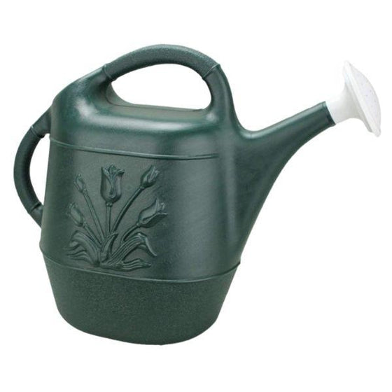 Green Watering Can with White Nozzle
