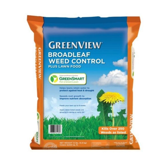GreenView Broadleaf Weed Control Plus Lawn Food