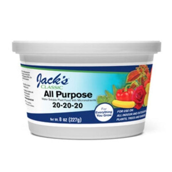 8 ounce Jack's all purpose fertilizer