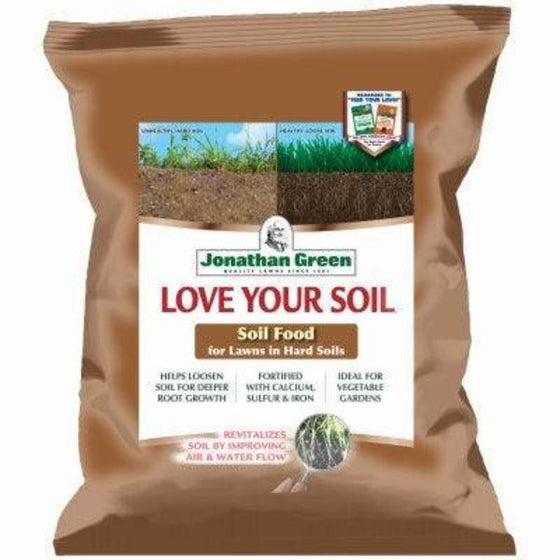 Jonathan Green Love Your Soil brown and white bag