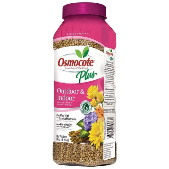 Osmocote plus food for indoor and outdoor plants