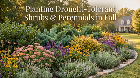 Planting Drought-Tolerant Shrubs & Perennials in Fall