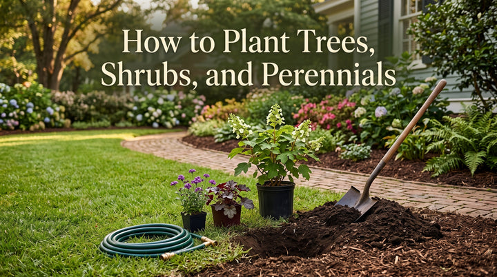 How to Plant Trees, Shrubs & Perennials the Right Way