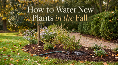 How to Water New Plants in the Fall