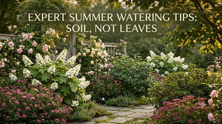 Expert Summer Watering Tips: Soil, Not Leaves