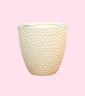 Mia' Dimpled Ceramic Pot