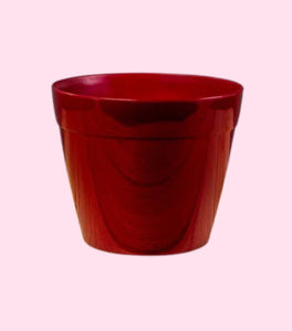 Crescent Anya Round Resin Planter