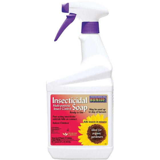 Fast acting bonide insecticide killing soap