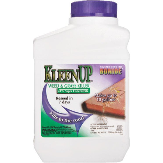 The kleenup weed and plant killer from bonide