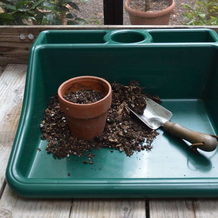 Compact Repotting Tidy Tray