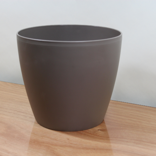 crescent garden resin pot planter Buy Crescent Eva Round Resin Planters