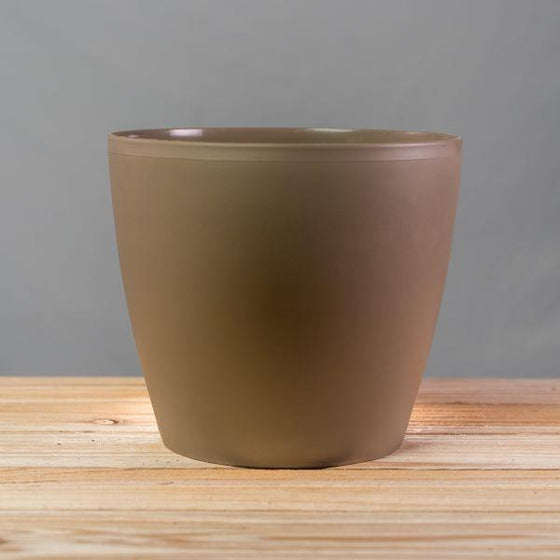 light brown crescent eva plastic pottery