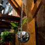 Disco Ball Hanging Planter