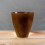 mocha Urn 5.5 inch EcoForms planter and saucer