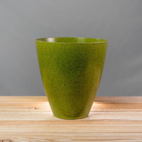 Avocado Urn 5.5 inch EcoForms planter and saucer