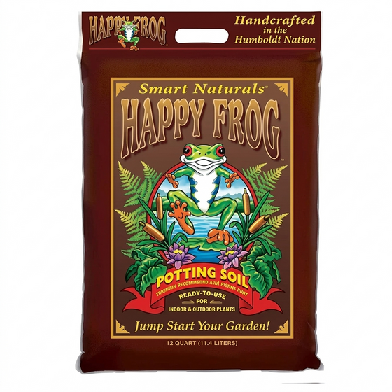 fox farm fertilizer for indoor plants FoxFarm 12qt Happy Frog Potting Soil