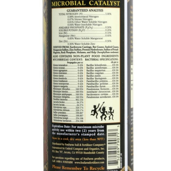 FoxFarm Bushdoctor Microbe Brew plant food activator