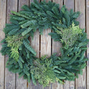 Fresh Mixed Christmas Wreaths
