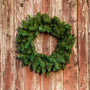 fresh holiday wreath