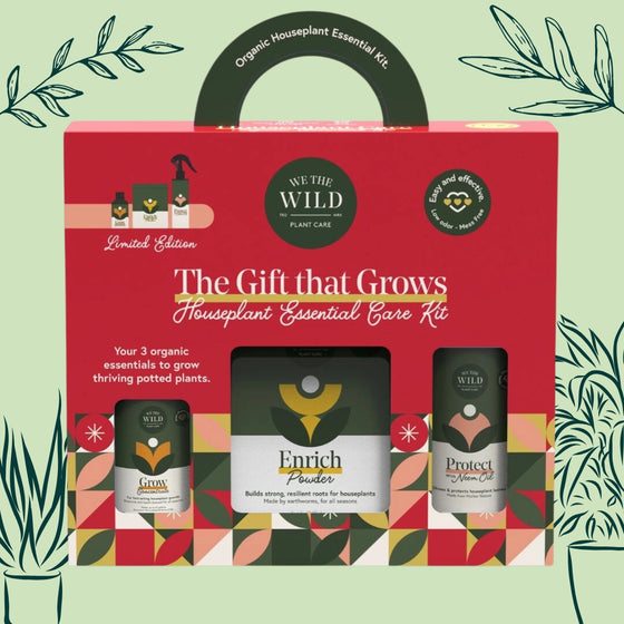 Houseplant Essential Care Kit Gift Set